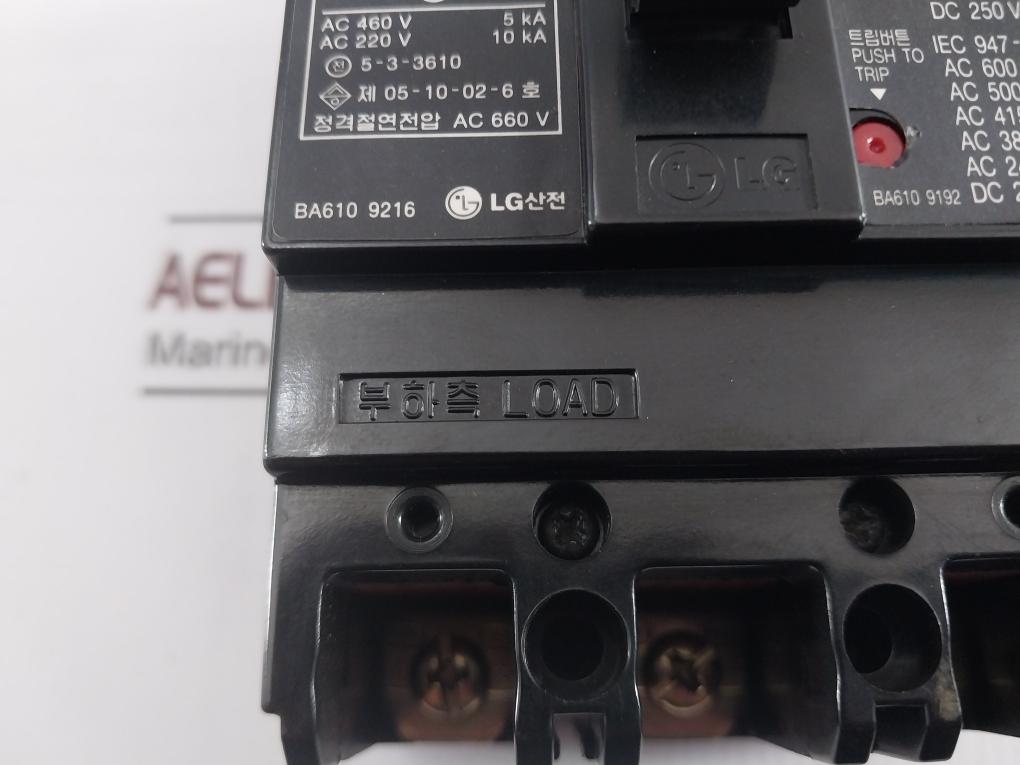 Lg Abs 33A Molded Circuit Breaker Ac600V 2.5Ka Ac220V 10Ka