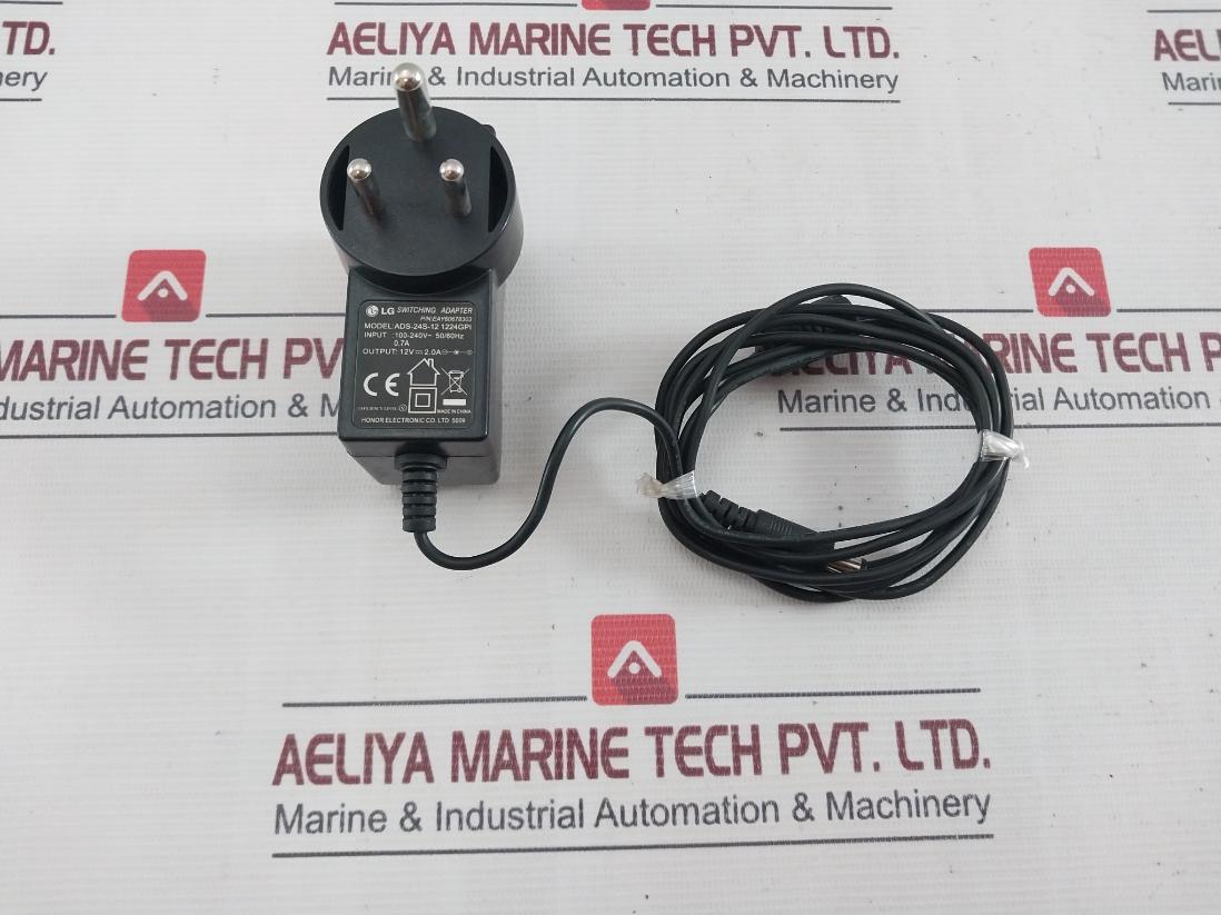 Lg Ads-24S-12 1224Gpi Switching Adapter 100-240V-50/60Hz