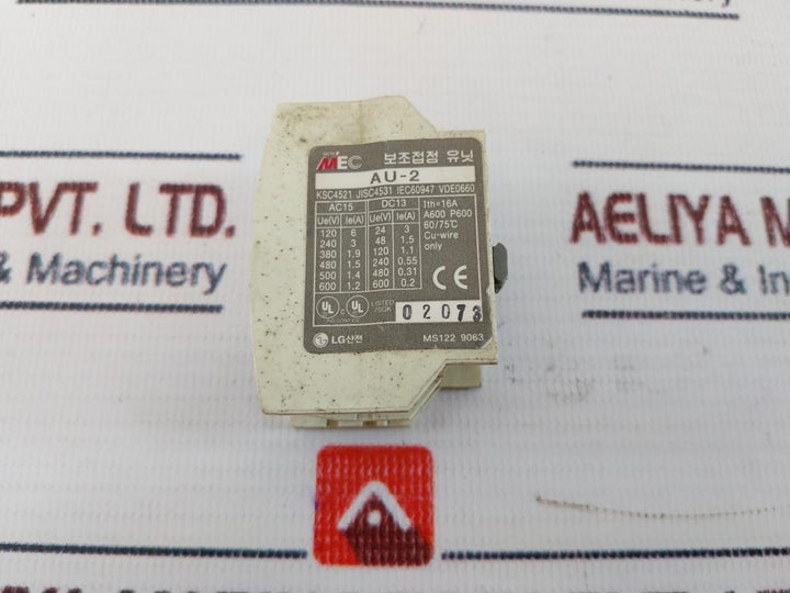 Lg Au-2 Auxiliary Contact Unit Ksc4521