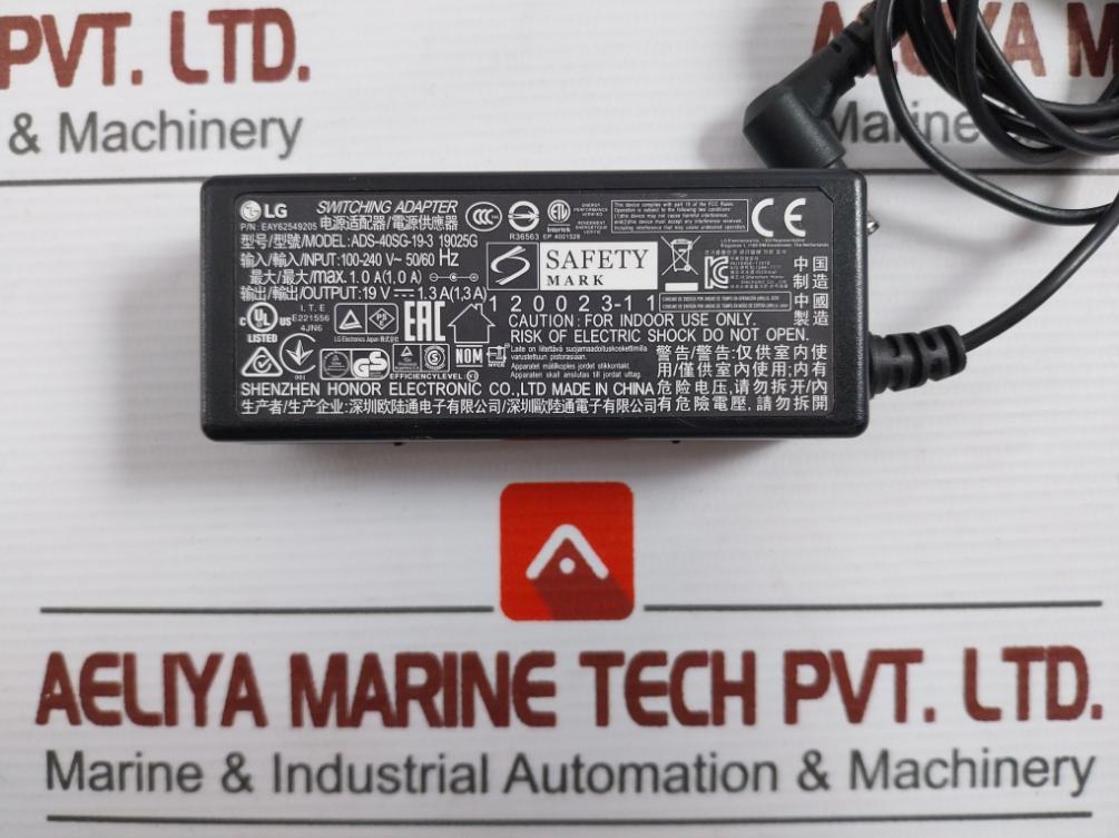 Lg Eay62549205 Monitor Ac Power Adapter Ads-40Sg-19-3 19025G
