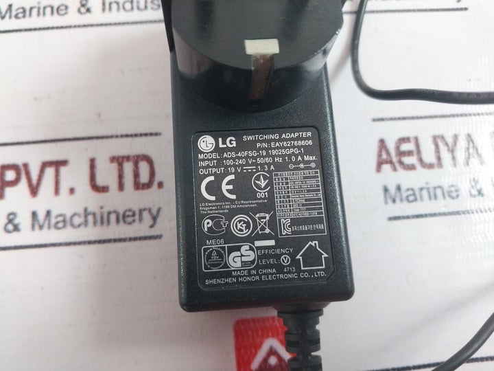 Lg Eay62768606 Switching Adapter Ads-40Fsg-19 19025Gpg-1