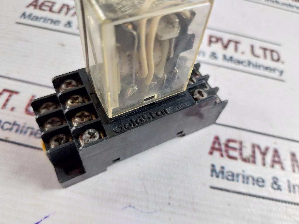 Lg/Goldstar Szr-my4-n1 Relay With Szx-smf Base Dc24V