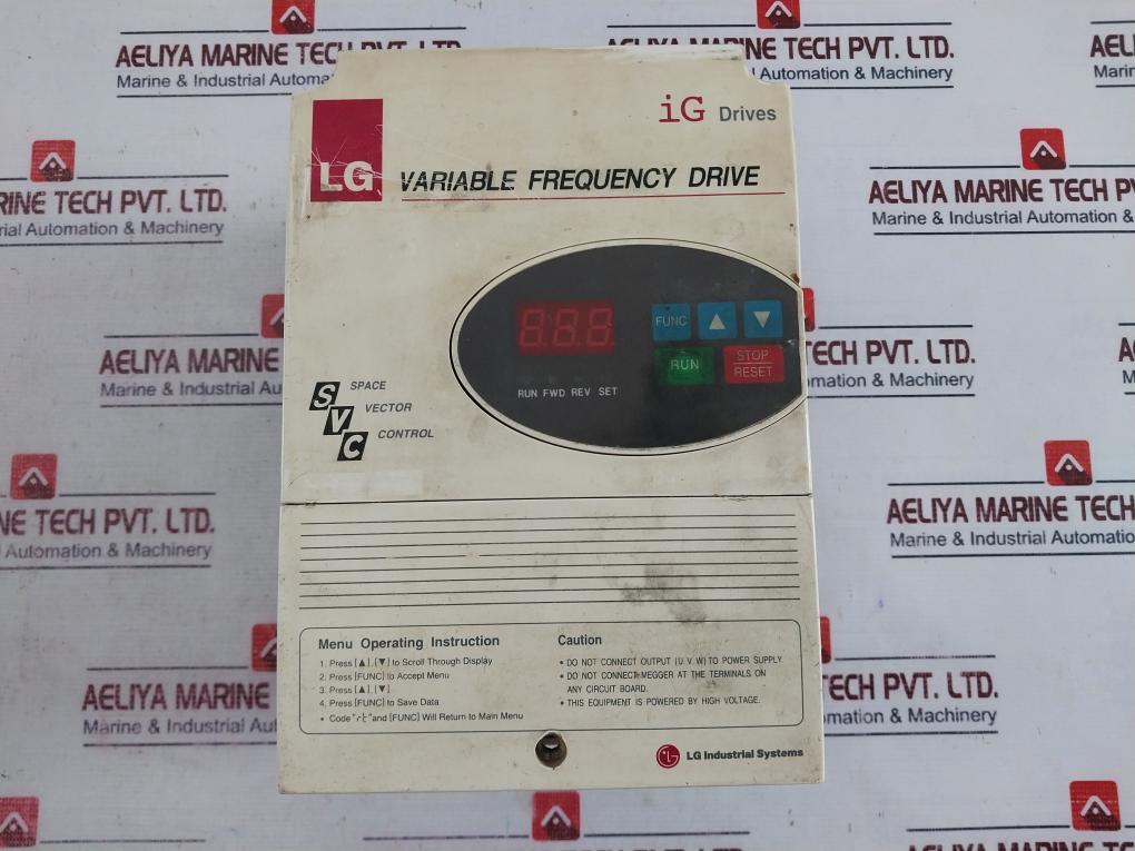 Lg Industrial Systems Ig Drives Variable Frequency Drive 24v---dc 0.09a