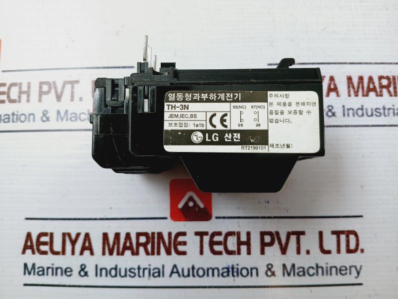 Lg Industrial Systems Th-3n Thermal Overload Relay