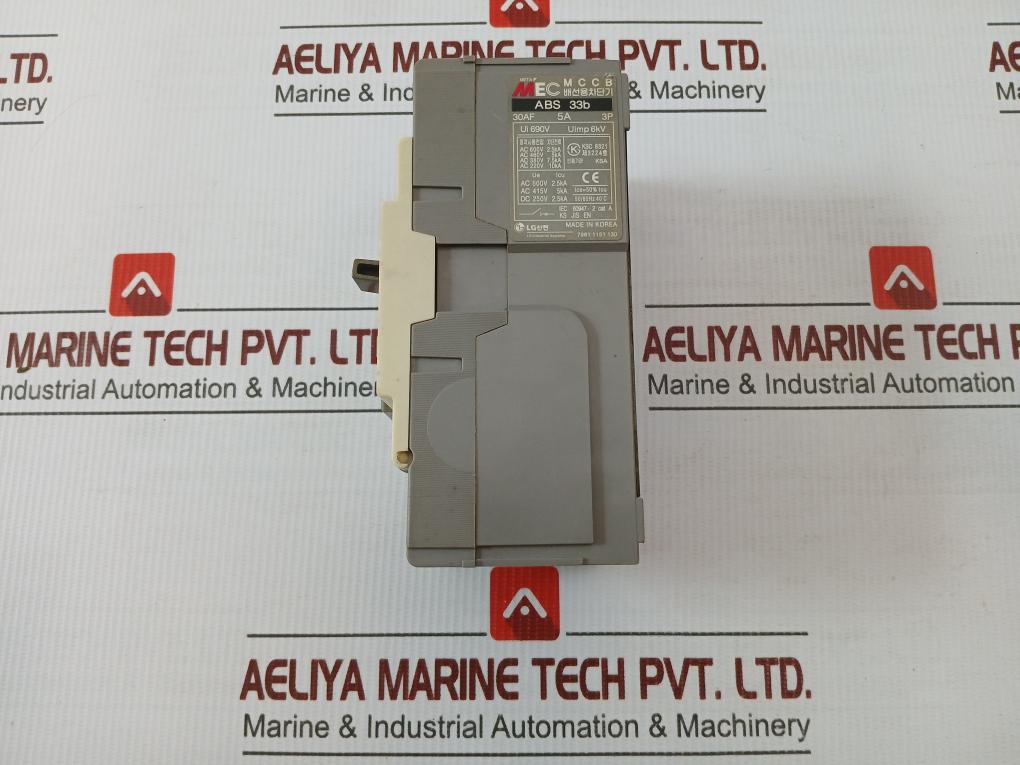 Lg Molded Case Circuit Breaker 690Vac 50/60Hz Abs 33B