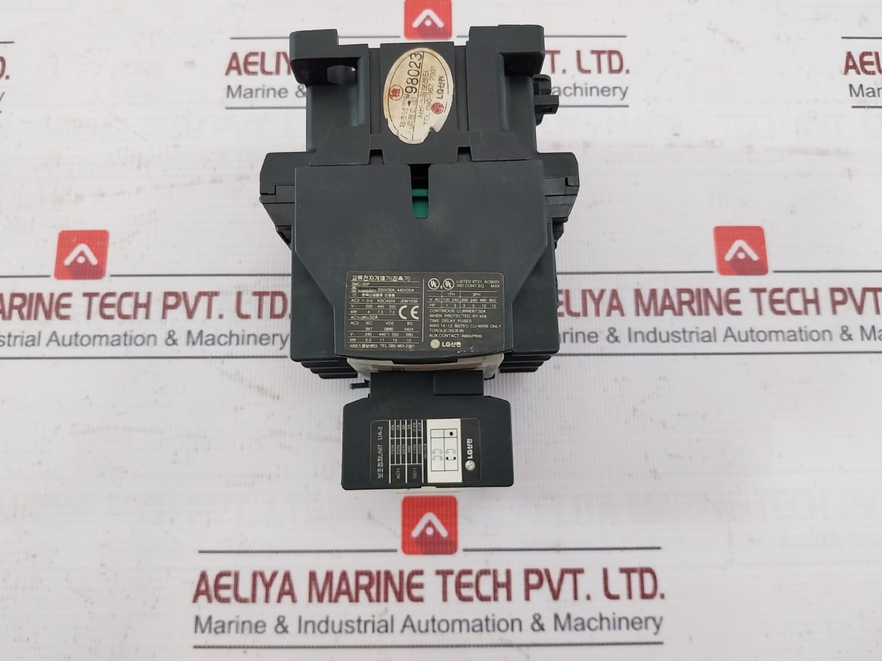 Lg Smc-20P Switch Contactor With Thermal Overload Relay 220/440V 20A