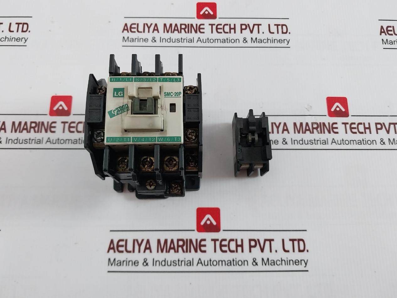 Lg Smc(D)-20P Ac Magnetic Contactor W/ Auxiliary Contact Unit Ua-2 200-220V 60Hz 690V