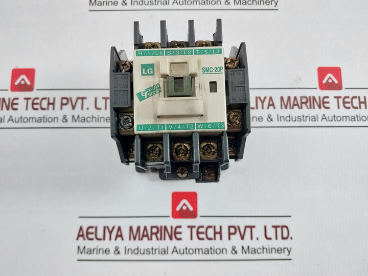 Lg Smc(D)-20P Ac Magnetic Contactor W/ Auxiliary Contact Unit Ua-2 200-220V 60Hz 690V