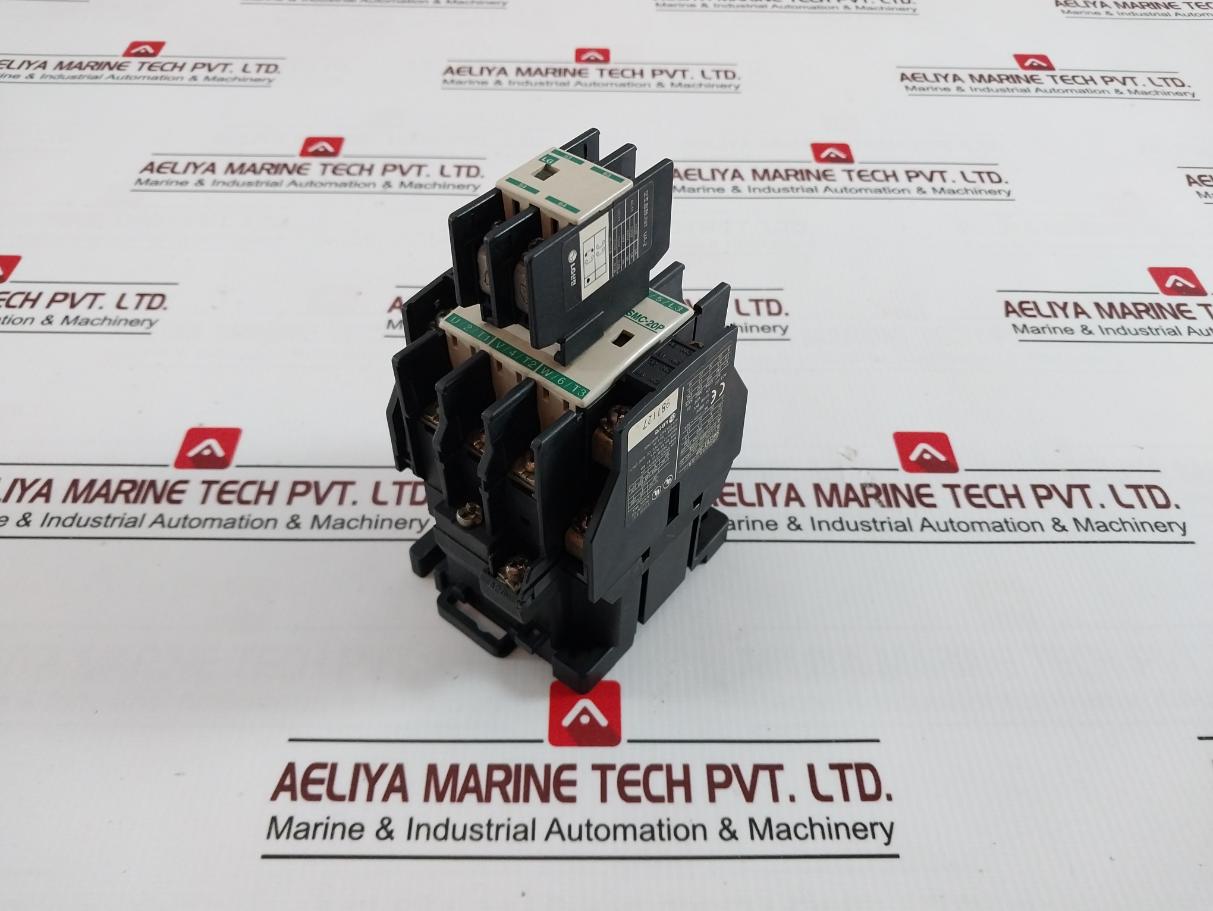 Lg Smc(D)-20P Ac Magnetic Contactor W/ Auxiliary Contact Unit Ua-2 200-220V 60Hz 690V