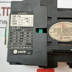 Lg Auxiliary Relay Contactor 16A Srx-4P