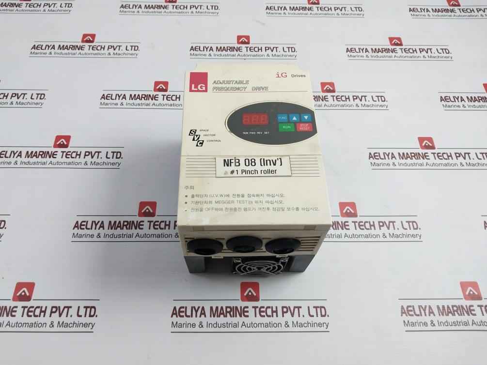 Lg Sv015Ig-4U Adjustable Frequency Drive 380-480V 3 Phase 5.3A 50/60Hz