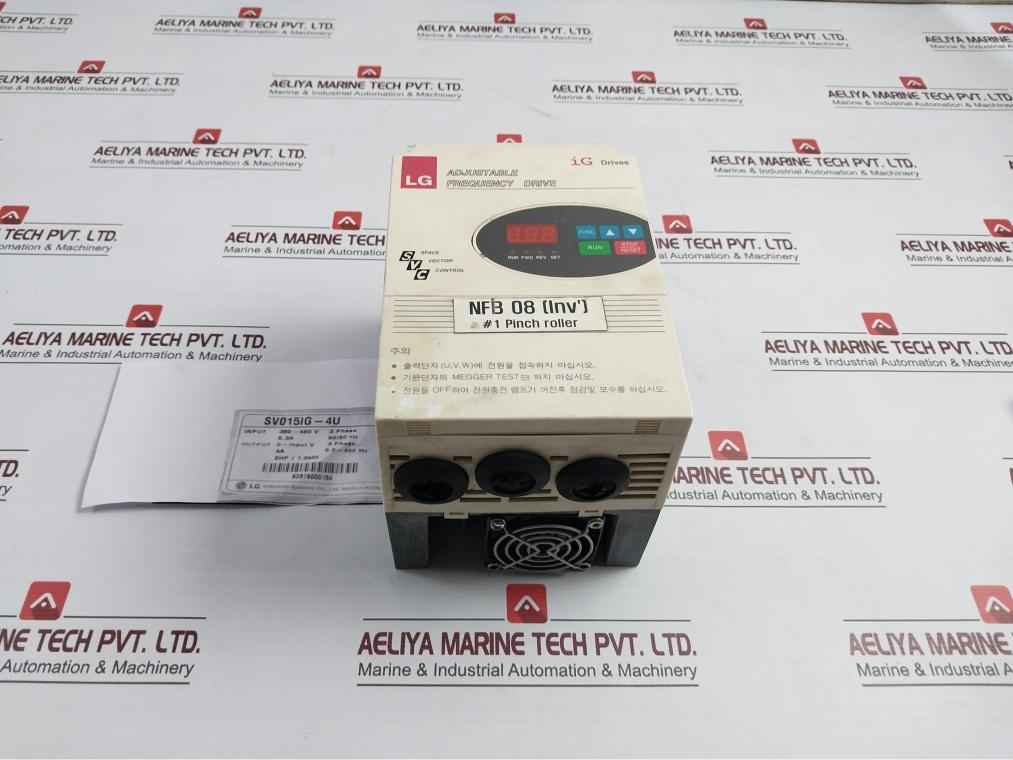 Lg Sv015Ig-4U Adjustable Frequency Drive 380-480V 3 Phase 5.3A 50/60Hz