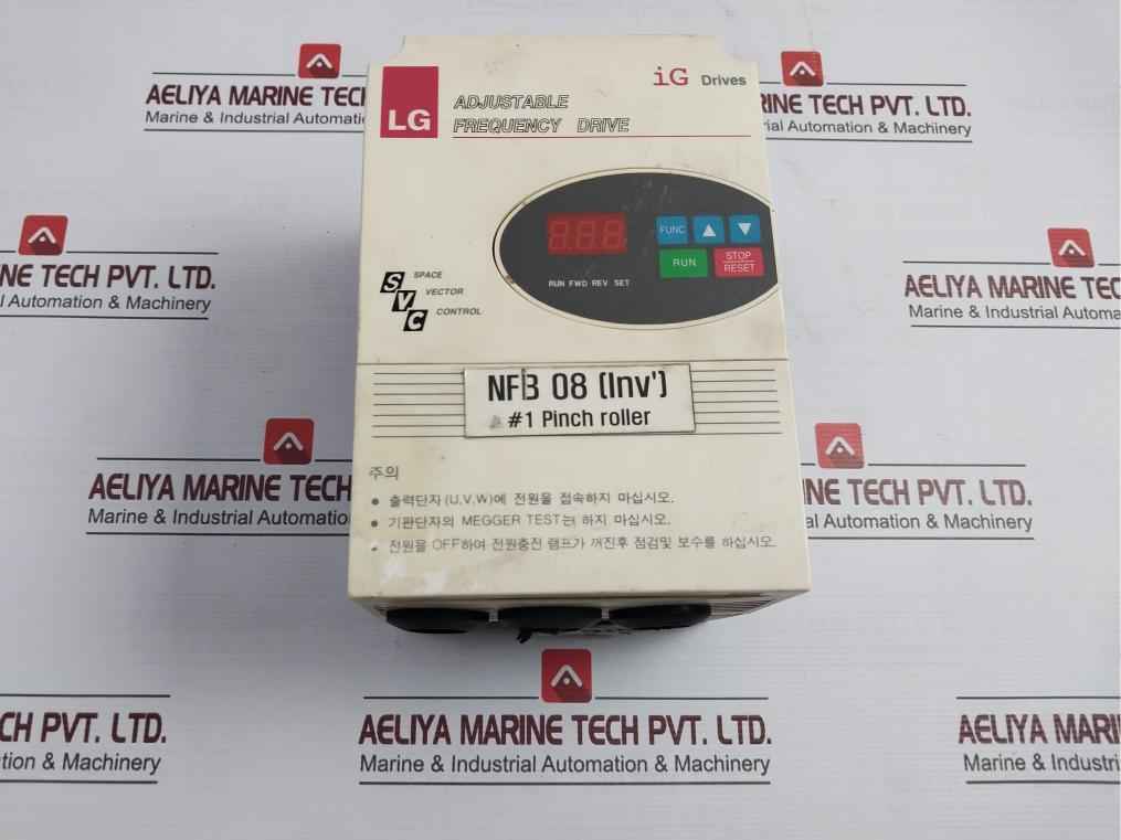 Lg Sv015Ig-4U Adjustable Frequency Drive 380-480V 3 Phase 5.3A 50/60Hz