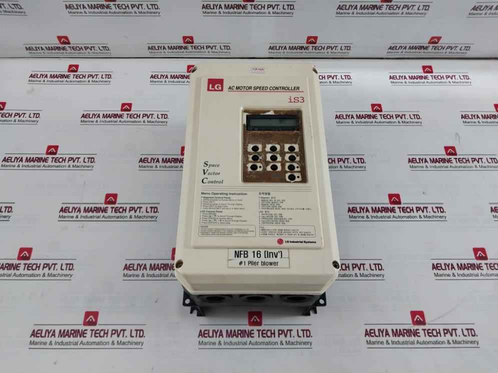 Lg Sv022Is3-4N Ac Motor Speed Controller Drive Ac380-460V 50/60Hz (Not Working)