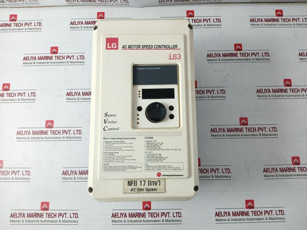 Lg Sv022Is3-4N Ac Motor Speed Controller Inverter Ac380-460V 50/60Hz 5.5A 4.2Kva