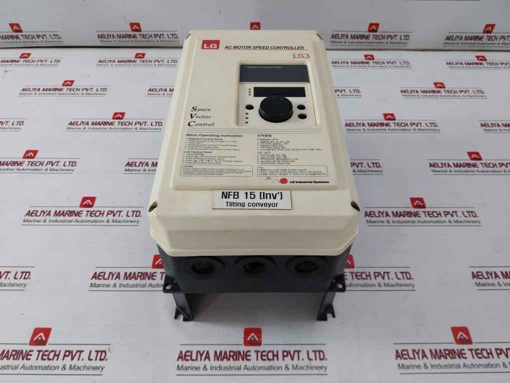 Lg Sv055Is3-4N Ac Motor Speed Controller Ac380-460V 50/60Hz 12A 9.1Kva 0.5-400Hz