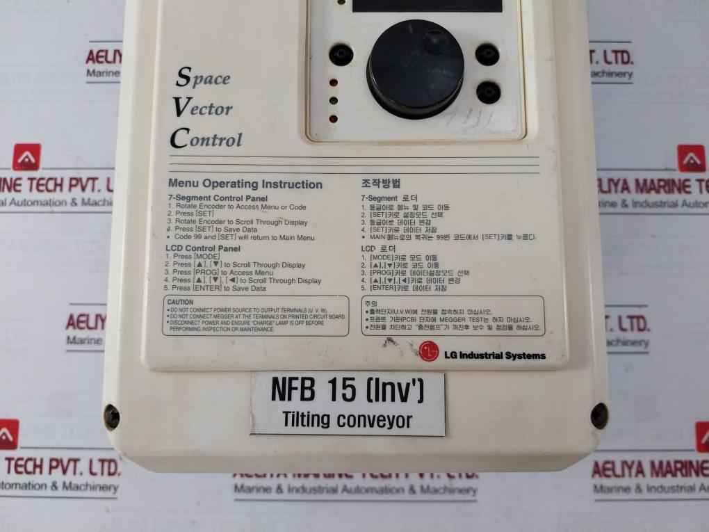 Lg Sv055Is3-4N Ac Motor Speed Controller Ac380-460V 50/60Hz 12A 9.1Kva 0.5-400Hz