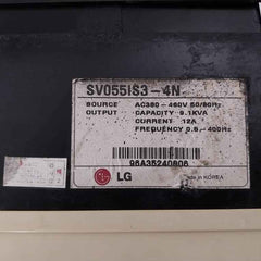 Lg Sv055Is3-4N Ac Motor Speed Controller Ac380-460V 50/60Hz 12A 9.1Kva 0.5-400Hz