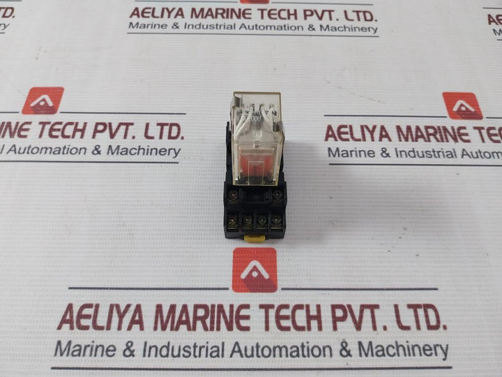 Lg Szr-my4-1 Auxiliary Relay With Base Ac 200V 50Hz