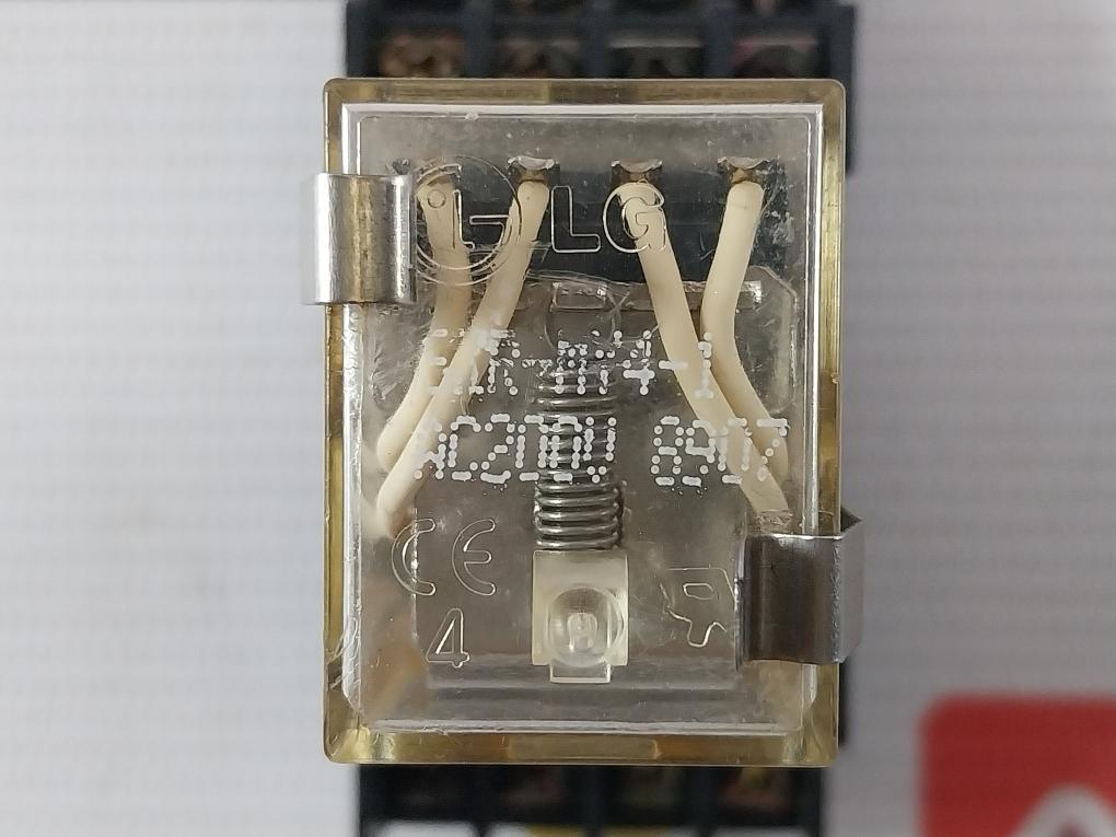 Lg Szr-my4-1 Auxiliary Relay With Base Ac 200V 50Hz