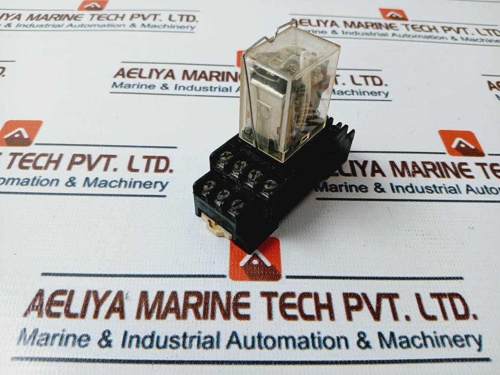 Lg Szr-my4-n1 Relay With Socket Szx-smf