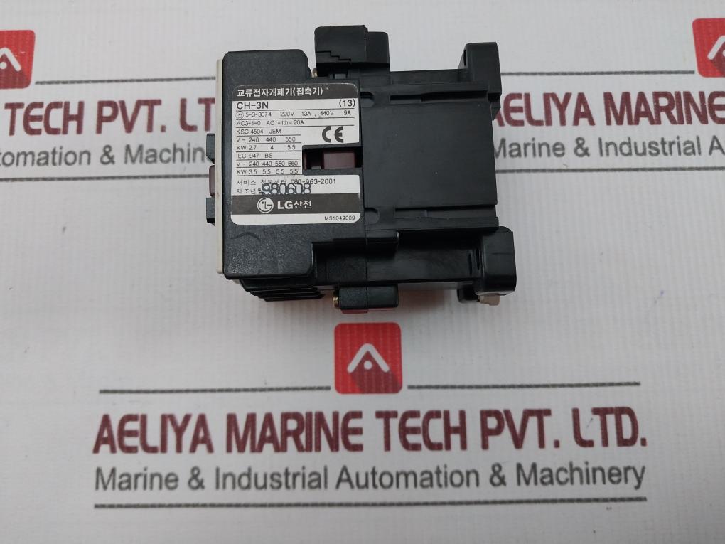 Lg Ch-3N Magnetic Contactor Ac200V 50Hz