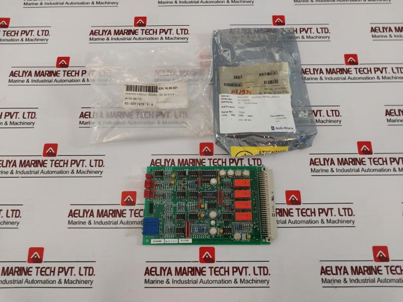 Liaaen Helitron DC0018A Supervisor Card 94V-0 10151124 631.10.90.021 DC 0018 V.3