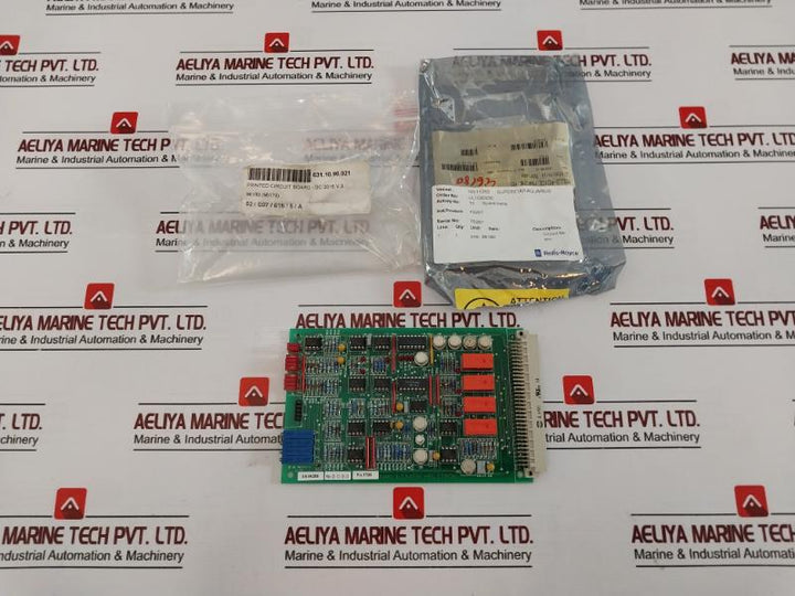 Liaaen Helitron DC0018A Supervisor Card 94V-0 10151124 631.10.90.021 DC 0018 V.3