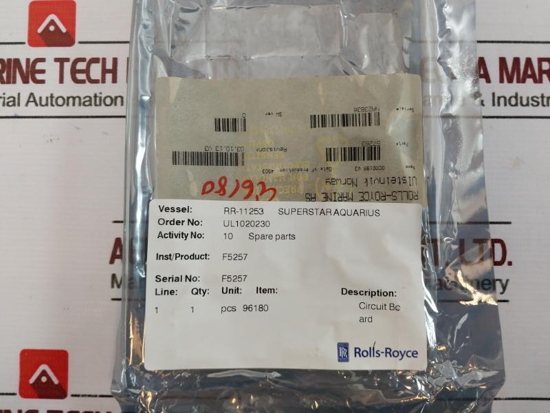 Liaaen Helitron DC0018A Supervisor Card 94V-0 10151124 631.10.90.021 DC 0018 V.3