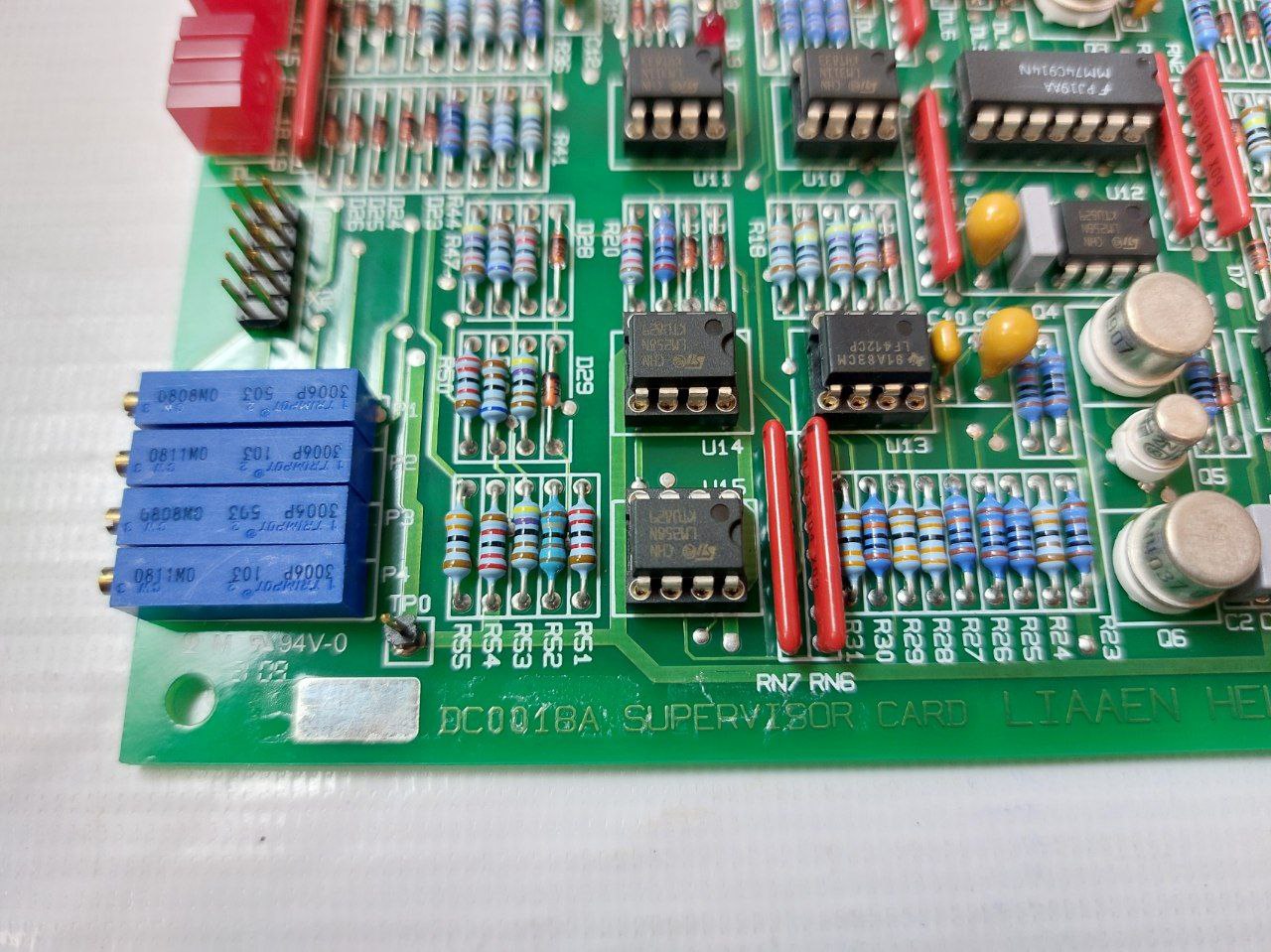 Liaaen Helitron DC0018A Supervisor Card 94V-0 10151124 631.10.90.021 DC 0018 V.3