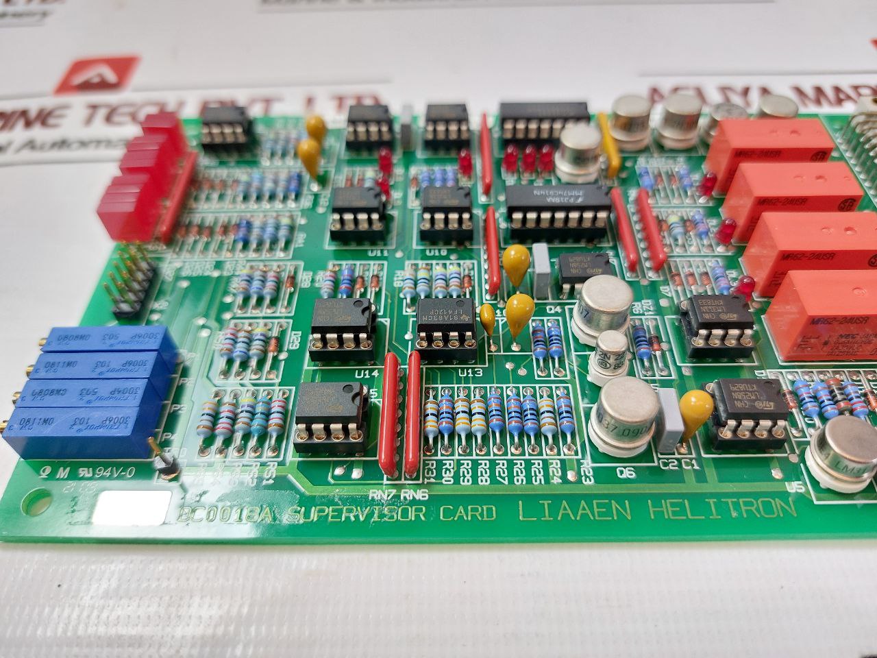 Liaaen Helitron DC0018A Supervisor Card 94V-0 10151124 631.10.90.021 DC 0018 V.3