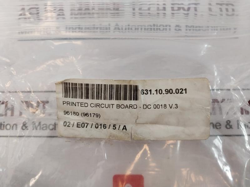 Liaaen Helitron DC0018A Supervisor Card 94V-0 10151124 631.10.90.021 DC 0018 V.3
