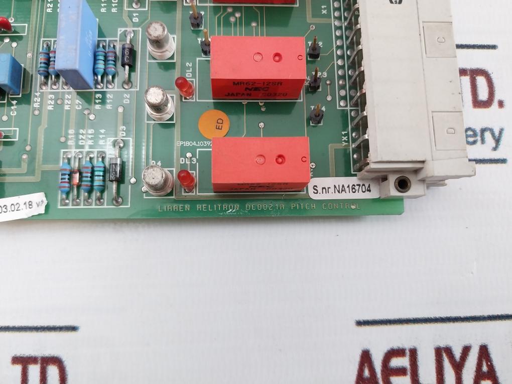 Liaaen Helitron Dc0021A Pitch Control Pcb Card