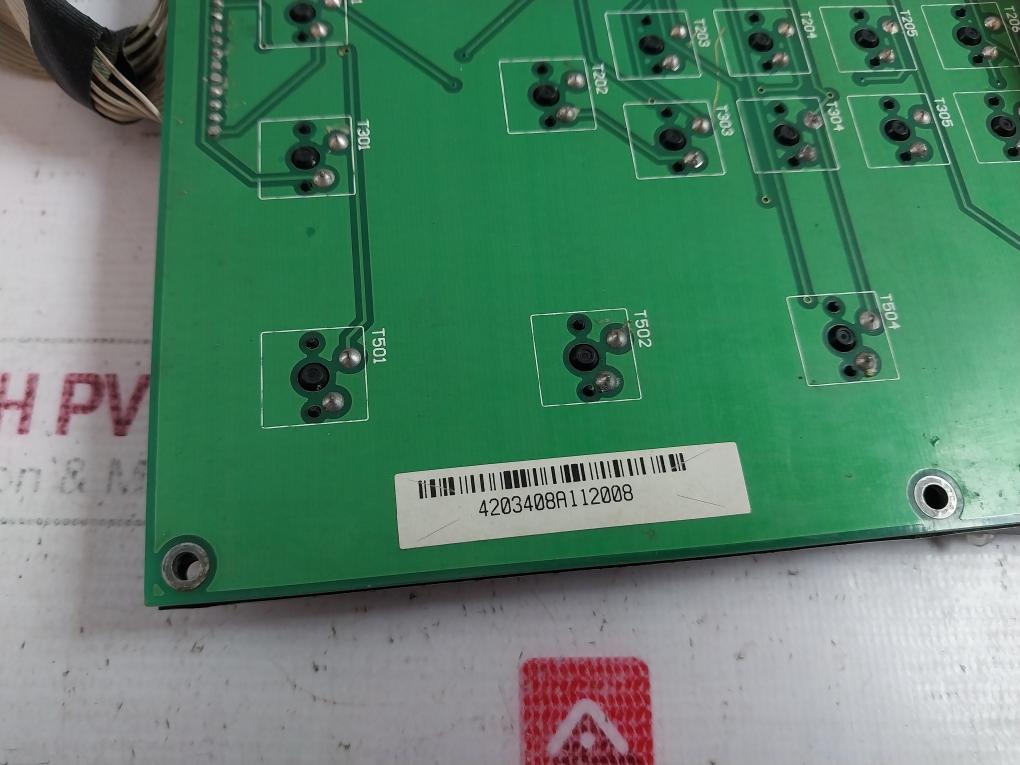 Lian Yu Awm 2651 Keypad Printed Circuit Board Card With Ribbon Cable, 300v