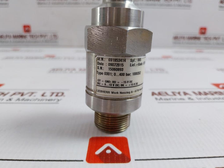 Liebherr 0-400Bar 8-m Pressure Transmitter With Cable 691853414