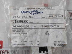 Liebherr 411515014 Assorted Fastener &amp; Fitting Lot Bos 2600730, Bos 2600/30