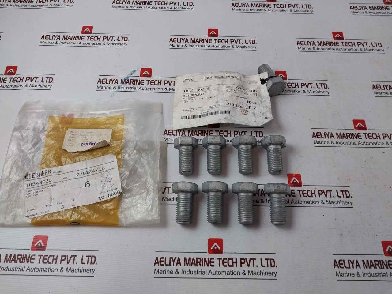 Liebherr 411515014 Assorted Fastener & Fitting Lot Bos 2600730, Bos 2600/30