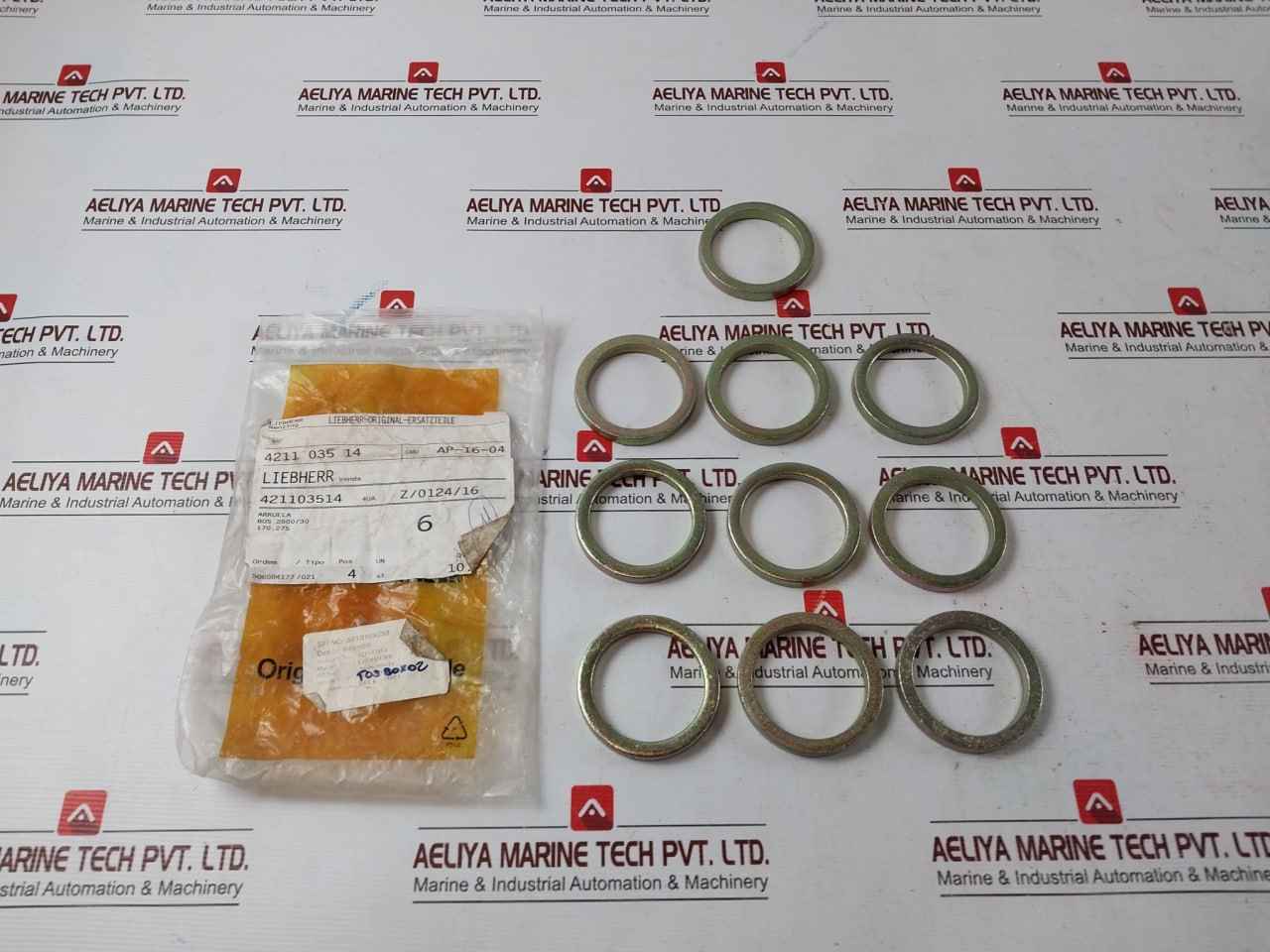 Liebherr 411515014 Assorted Fastener & Fitting Lot Bos 2600730, Bos 2600/30