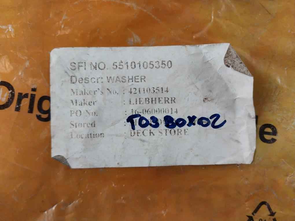 Liebherr 411515014 Assorted Fastener &amp; Fitting Lot Bos 2600730, Bos 2600/30
