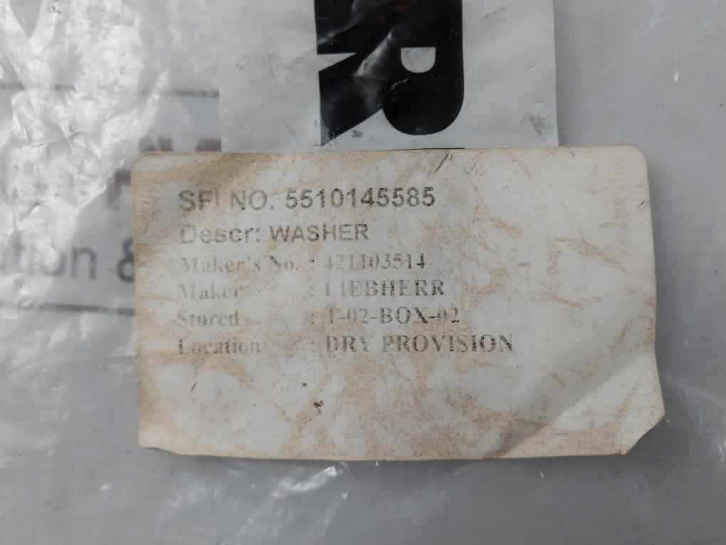 Liebherr 411515014 Assorted Fastener & Fitting Lot Bos 2600730, Bos 2600/30