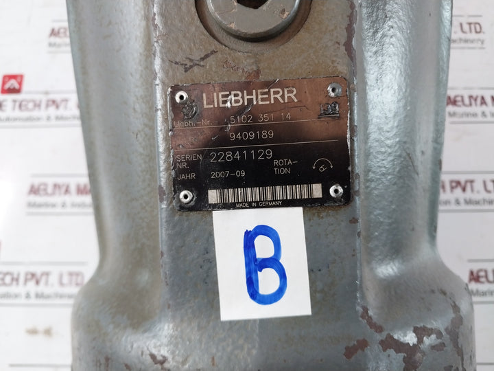 Liebherr 5102 351 14 Hydraulic Pump