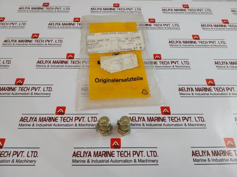 Liebherr 510664814 Oil Drain Screw With Valve 5510132159