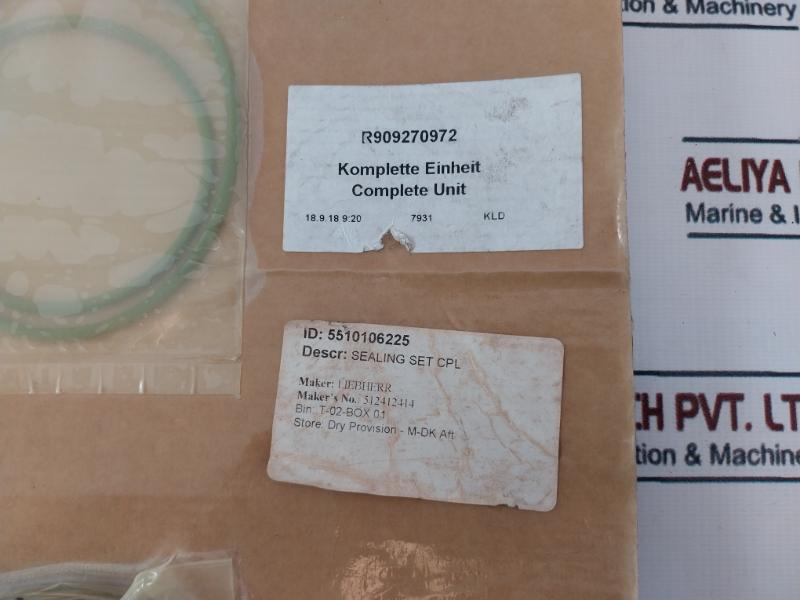 Liebherr 512412414 Sealing Set Cpl R909270972