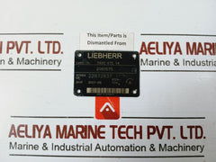 Liebherr 5920 675 14 Stainless Steel Hydraulic Pump Swash Plate 2060575
