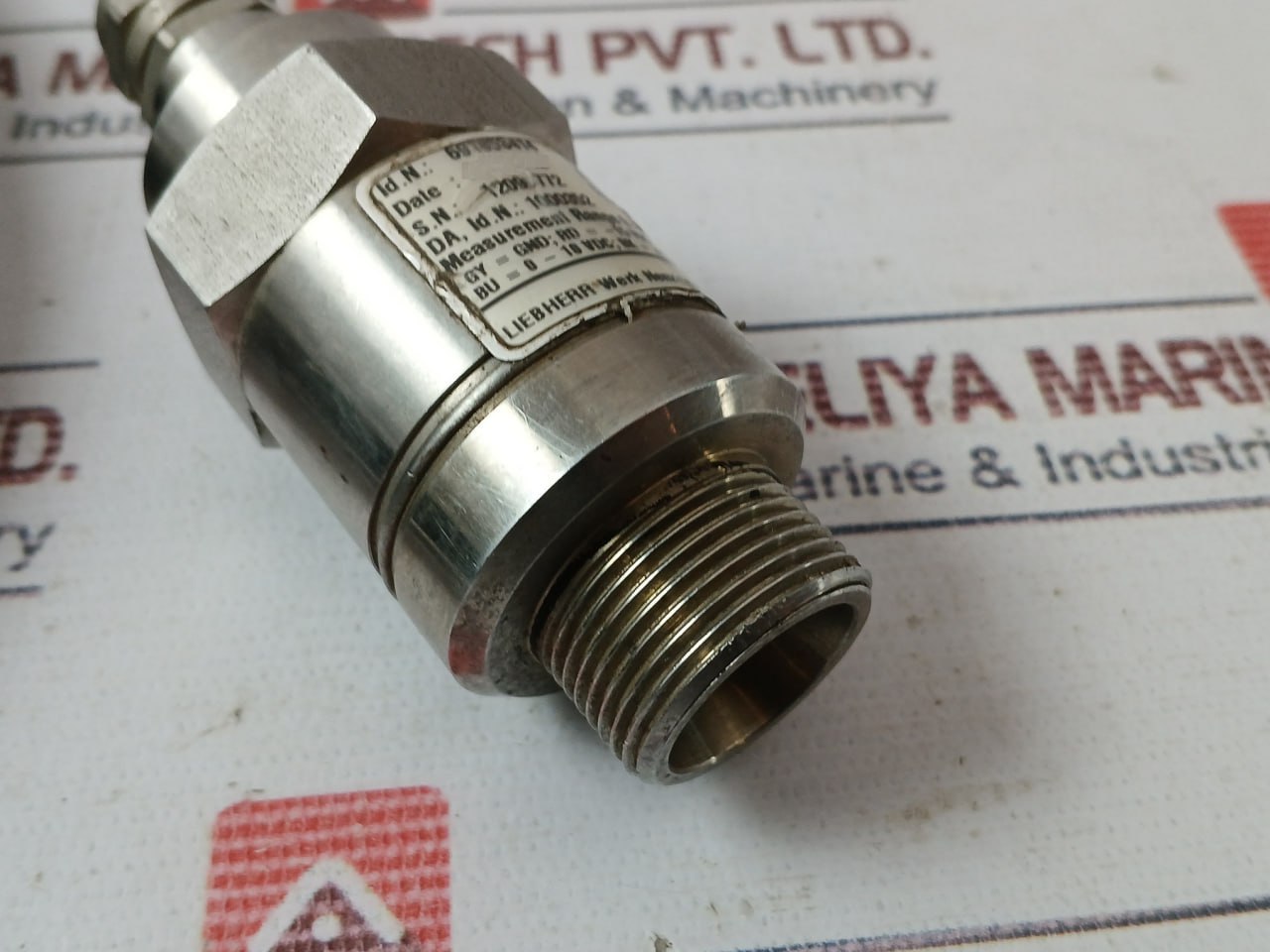 Liebherr 691853414 Pressure Transmitter 0301 0-400 Bar