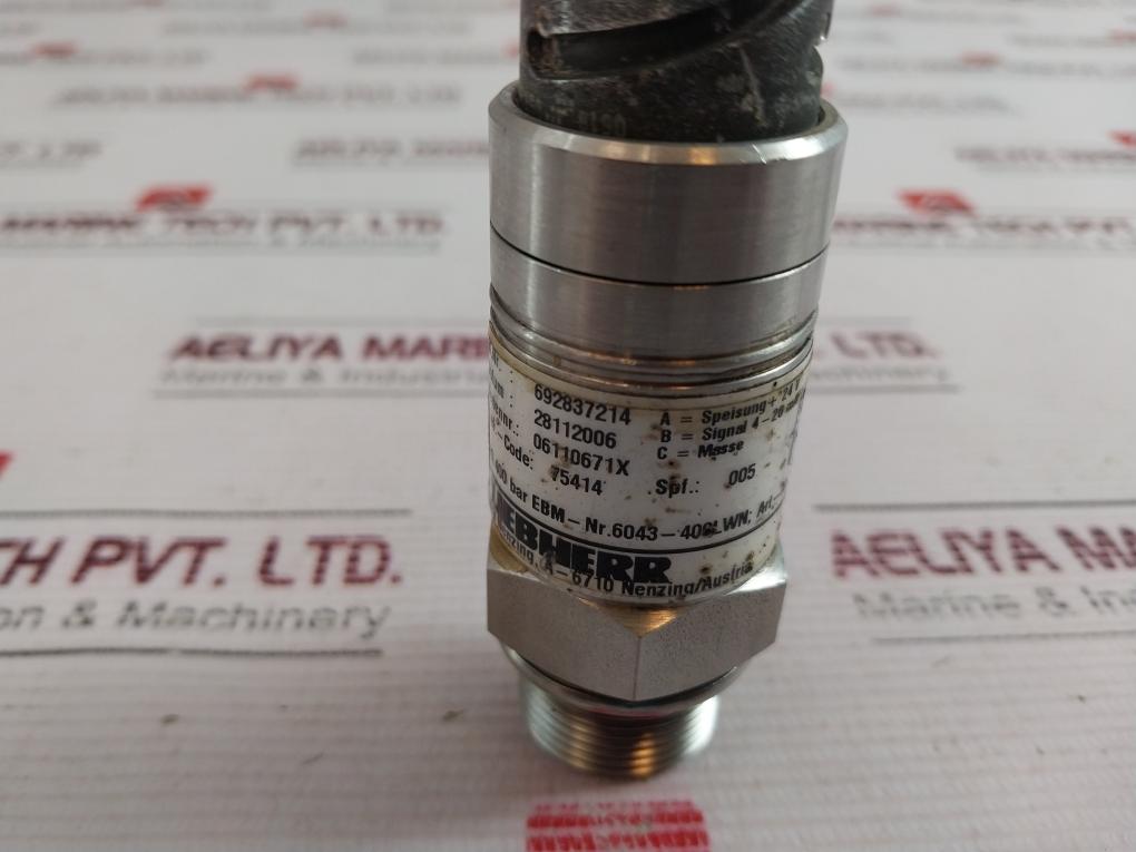 Liebherr 692837214 Pressure Sensor 1001065