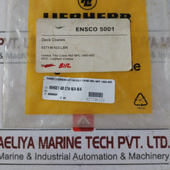 Liebherr 927196103 Gasket For Crane Model Mpc?1900?60D