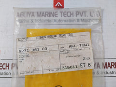 Liebherr 927196103 Gasket For Crane Model Mpc?1900?60D