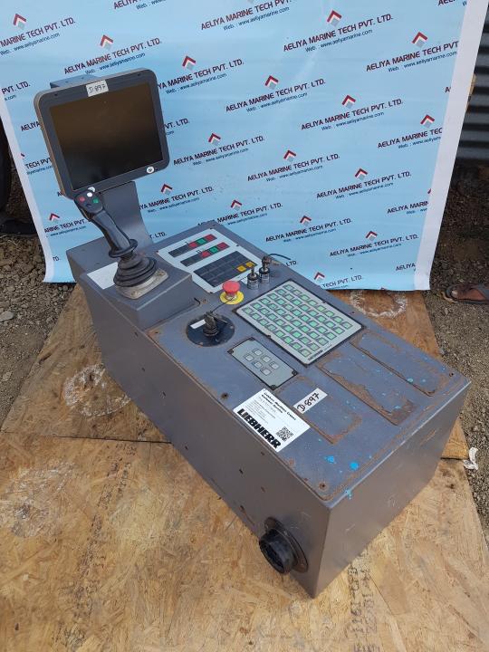 Liebherr Crane Controller Module W/ 10571114 (Joystick), 10446150 Pme1 Monitor 5