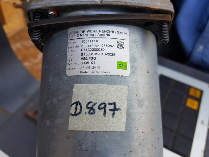 Liebherr Crane Controller Module W/ 10571114 (Joystick), 10446150 Pme1 Monitor 5